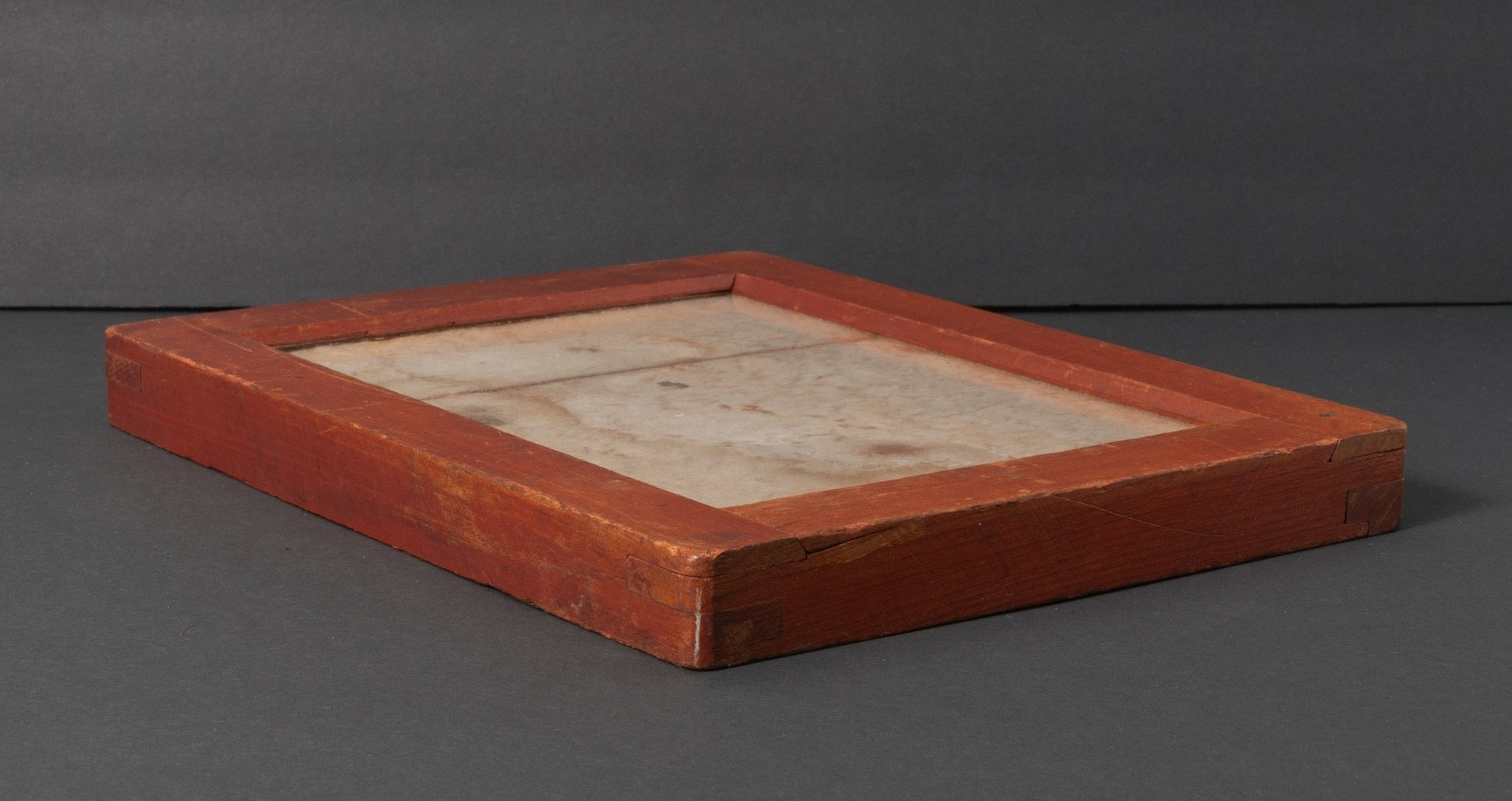 Antique Wood Metal Glass Negative Contact Photography Printing Frame Holder
