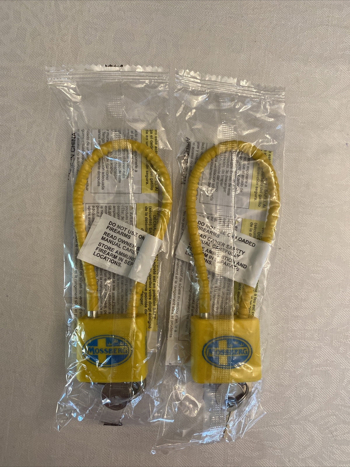 Mossberg Regal Rifle Firearm Gun Safety Cable Lock Brand New R10SC3 30mm 2 Locks