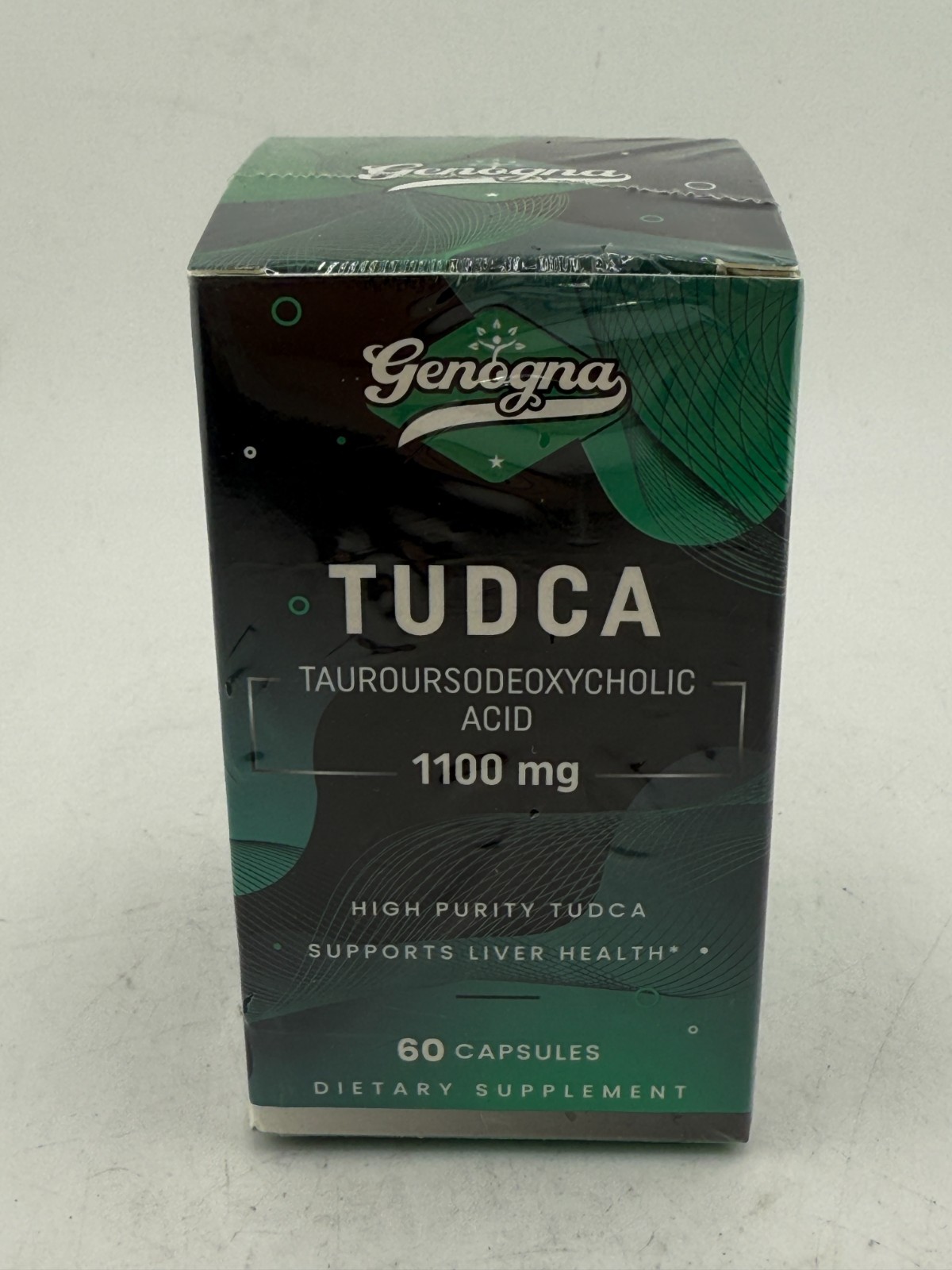 Genogna TUDCA 1100mg-Liver Support Supplement for Detox Cleanse Water-Soluble...