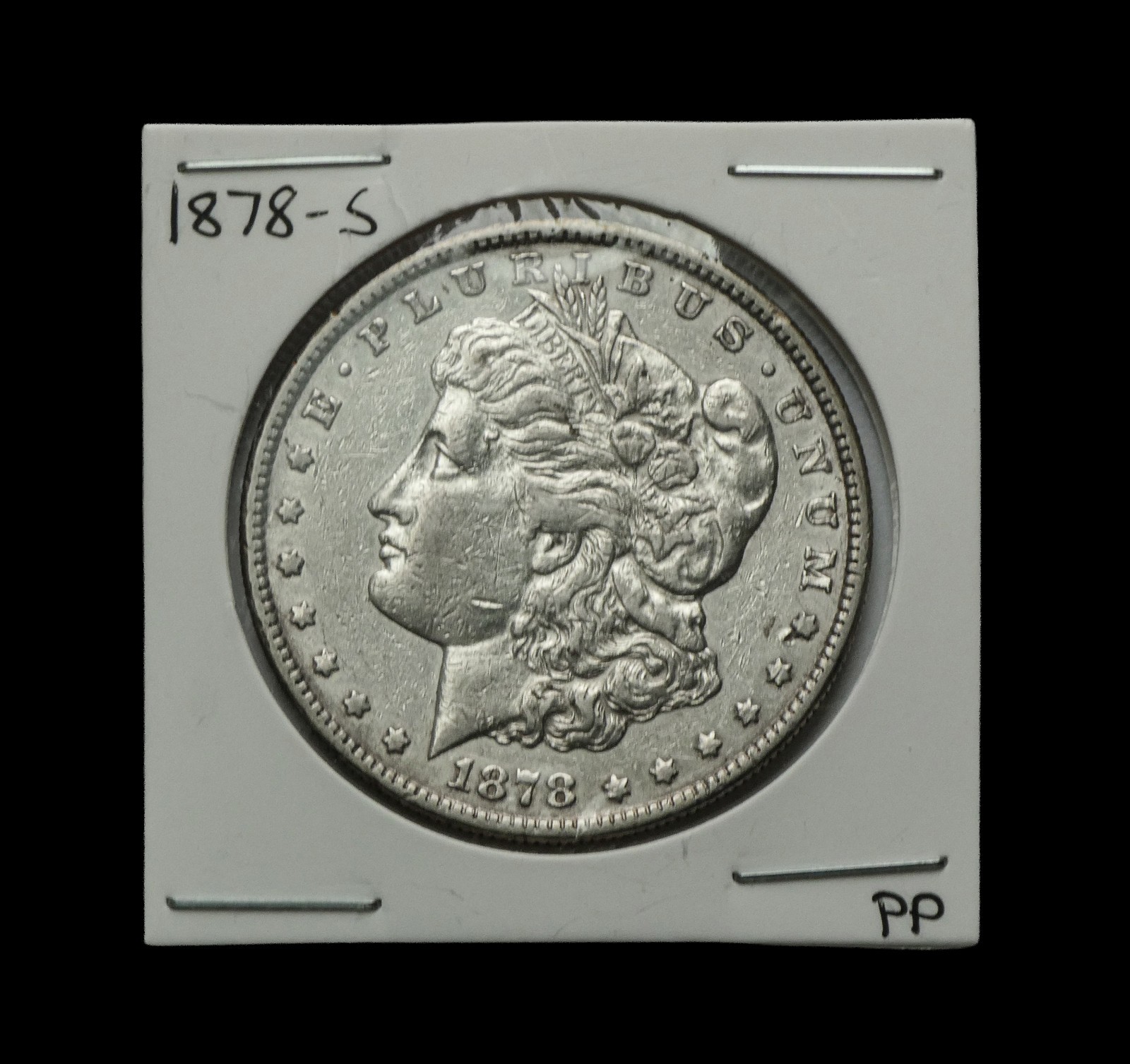 1878-S Morgan Silver Dollar struck at San Francisco Mint