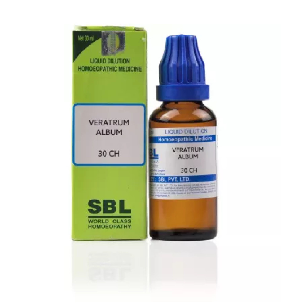 SBL Homeopathic Veratrum Album (30 ML / 100 ML) (Select Potency)
