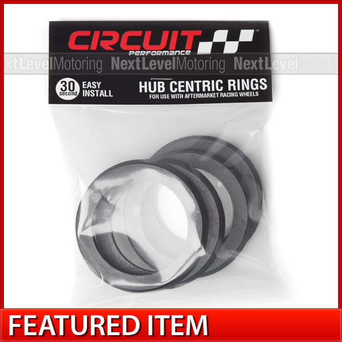 Circuit Performance 67.1 / 56.1 Hub Centric Rings (Set of 4) Fits Honda Civic