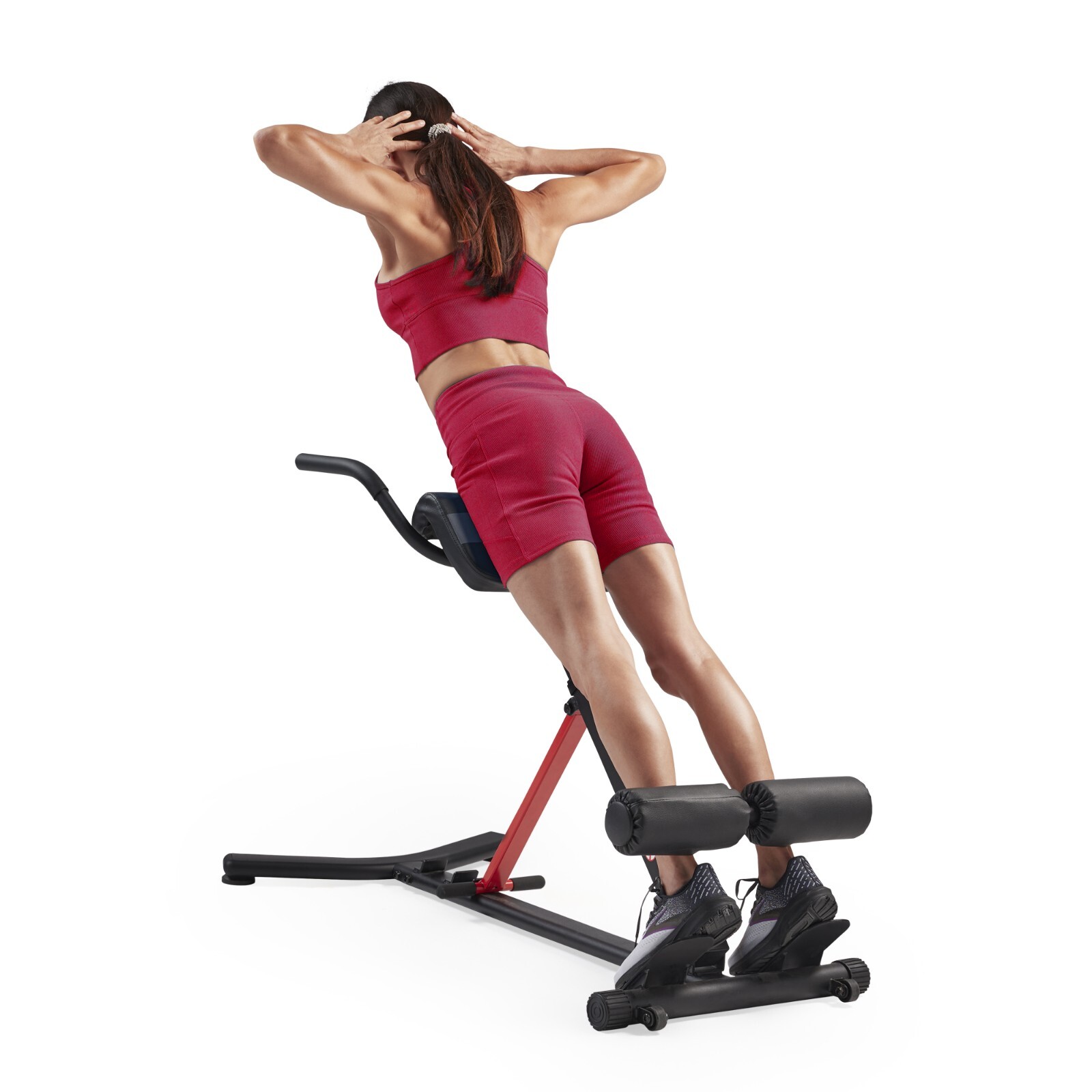 Sunny Health & Fitness Hyperextension Roman Chair with Dip Station - SF-BH620062