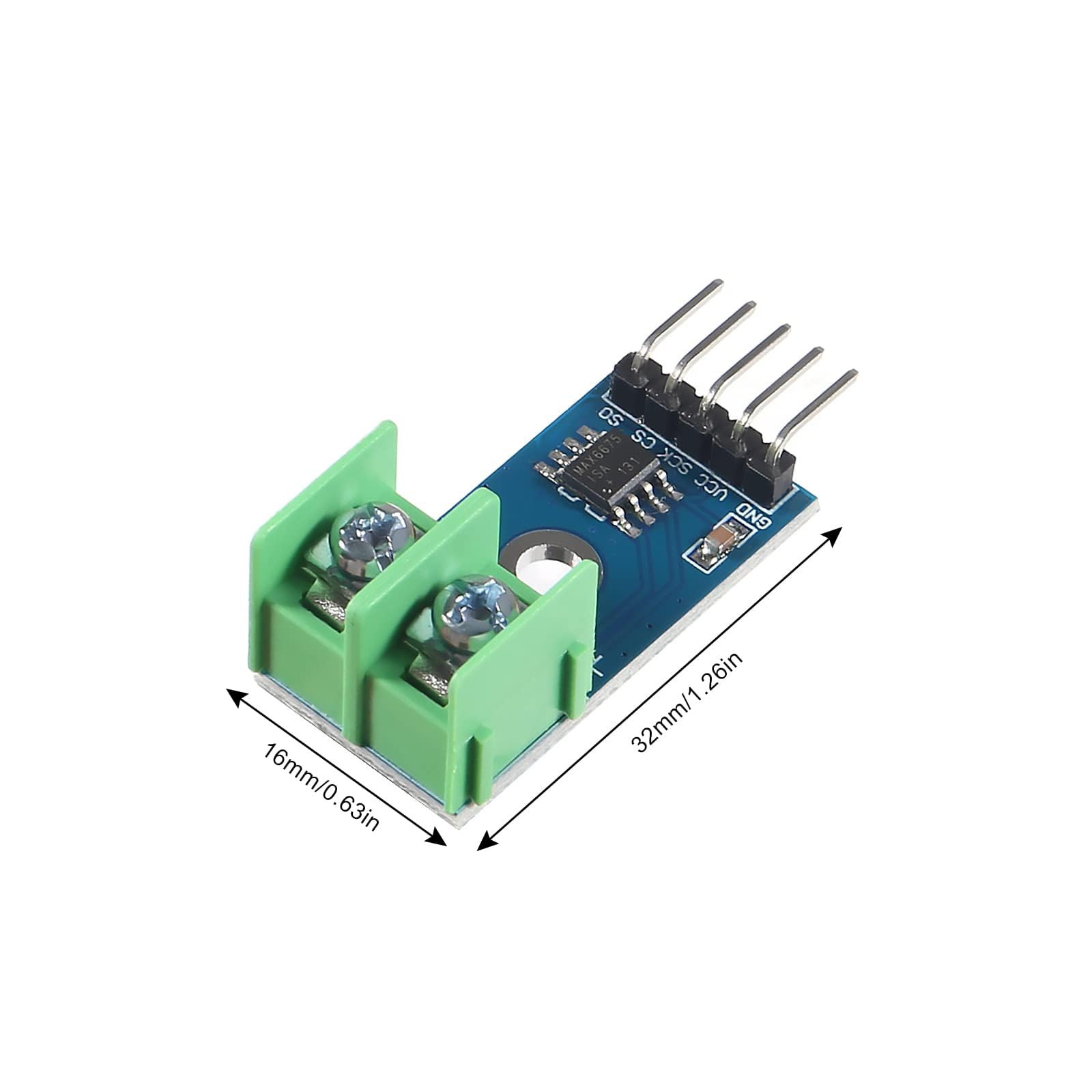 DC 35V MAX6675 Module K Type Thermocouple Temperature Sensor Set M6 Screw