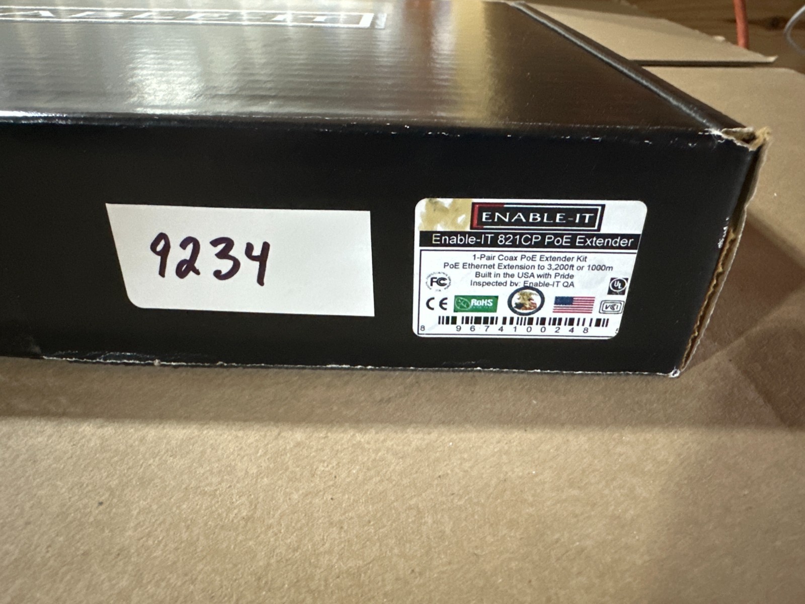 Enable-IT 821CP Coax PoE Extender Kit