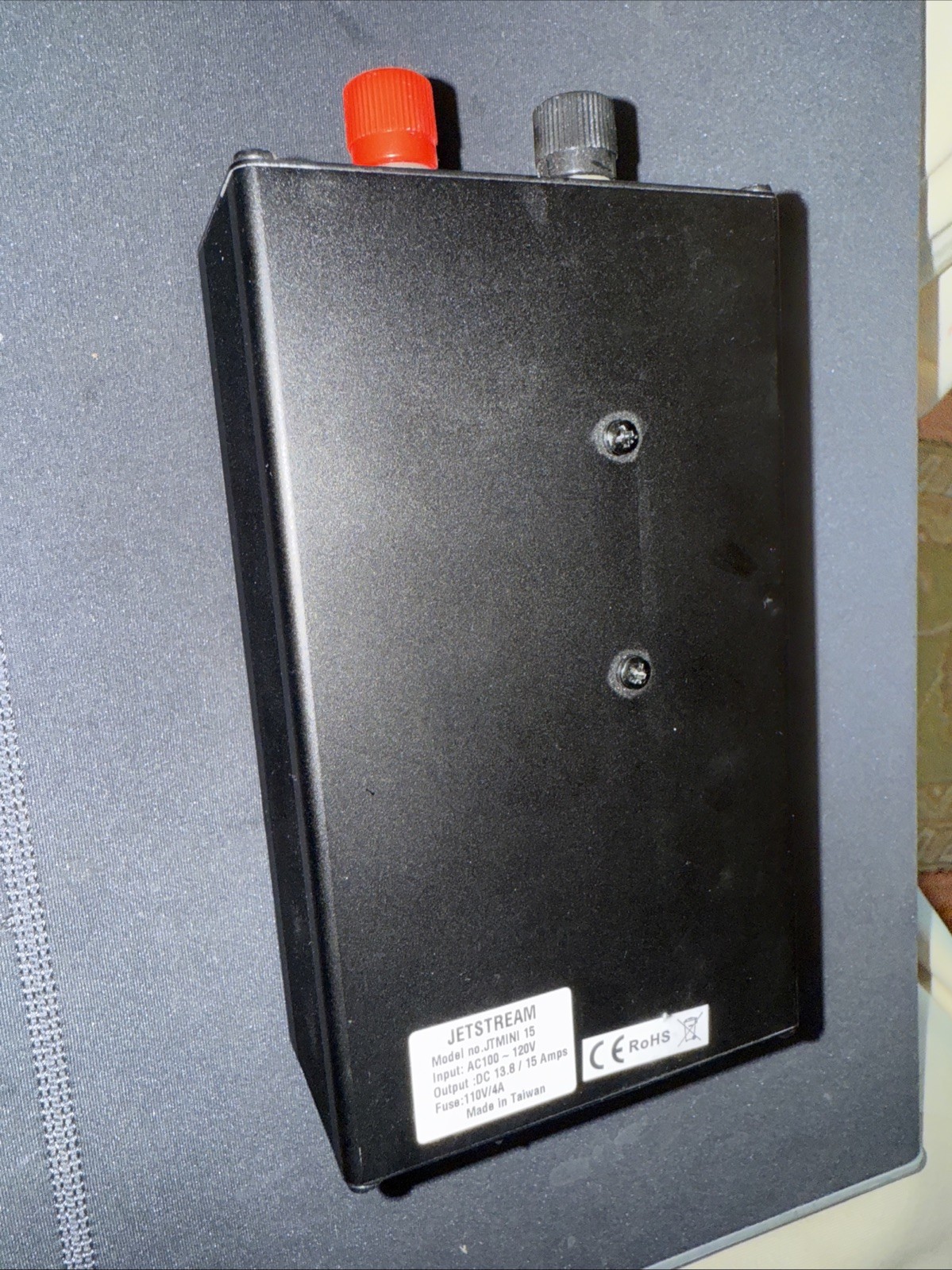JETSTREAM  JTMINI 15  12 volt  Used Power Supply Works Good No 120 Cable Estate