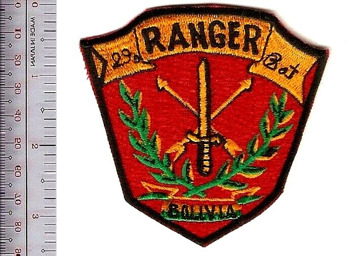 Bolivia 2nd Ranger Battalion Airborne Captured Che Guevara Trained NO TARIFF