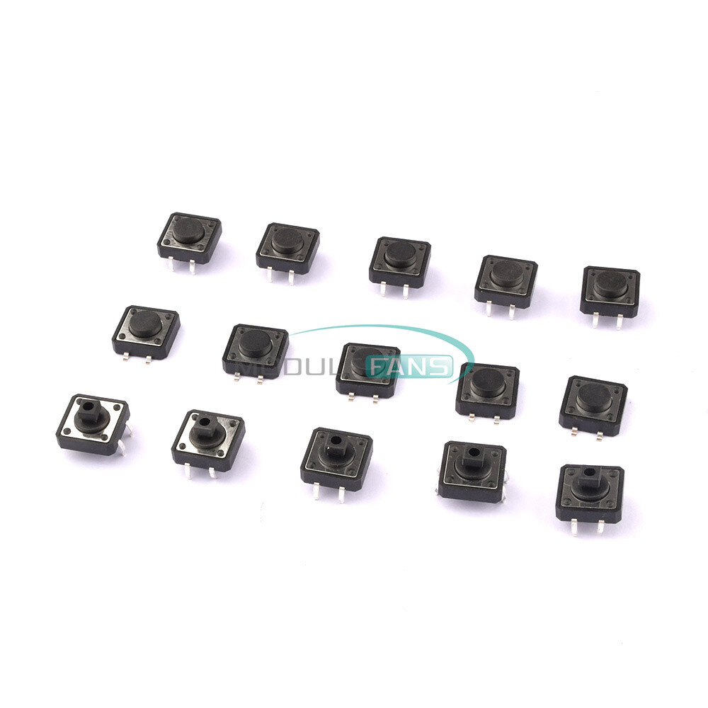 125pcs 25Types/lot Assorted Micro Push Button Tact Switch Reset Mini Leaf Switch