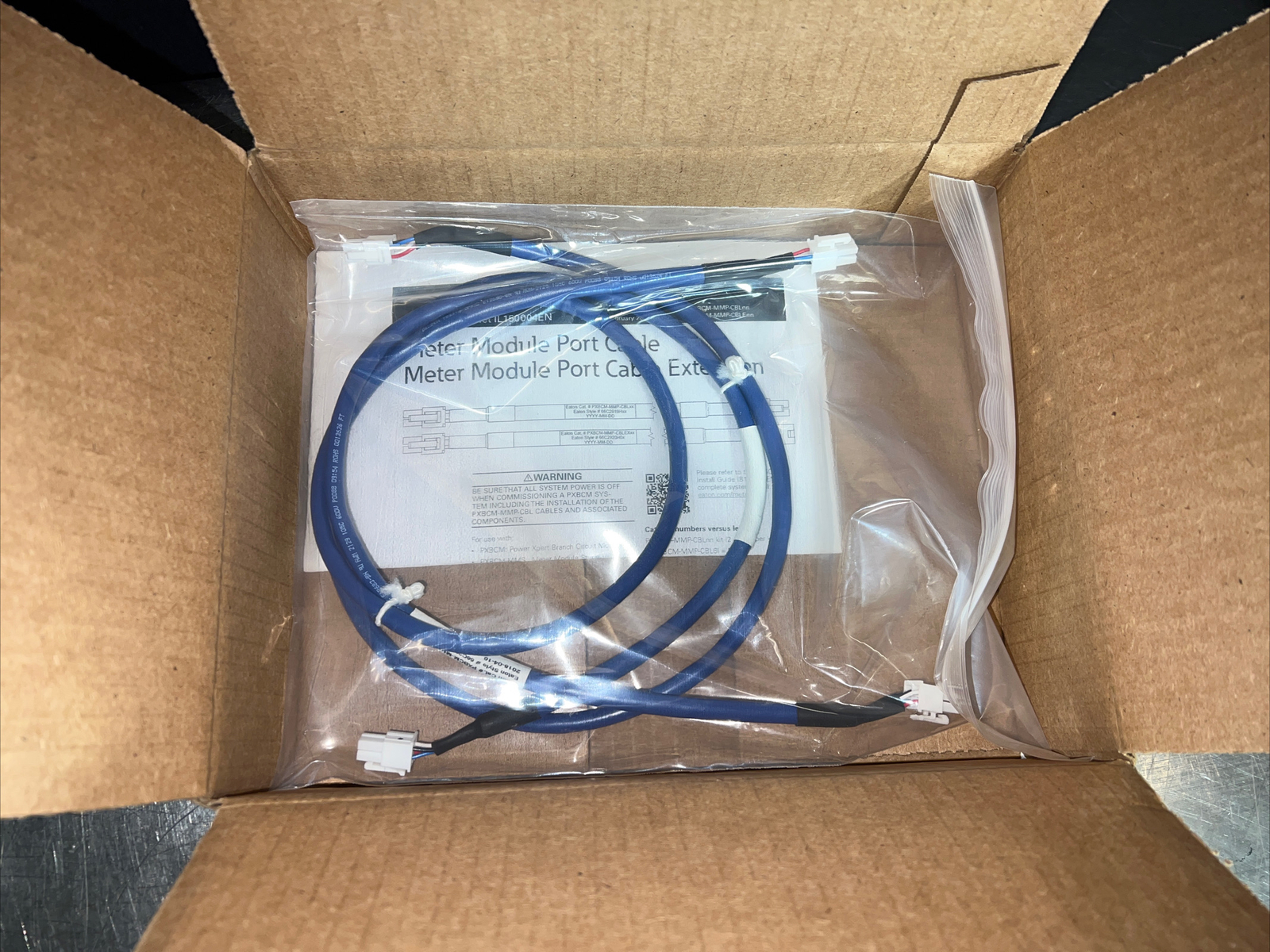 NOS EATON CUTLER HAMMER PXBCM MMP CBL03 Meter Module Cable Extension Kit