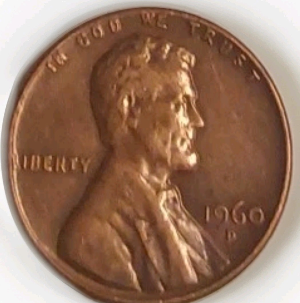 1960 D Lincoln Wheat Cent Circulated Collector Coin Free Post Tracking
