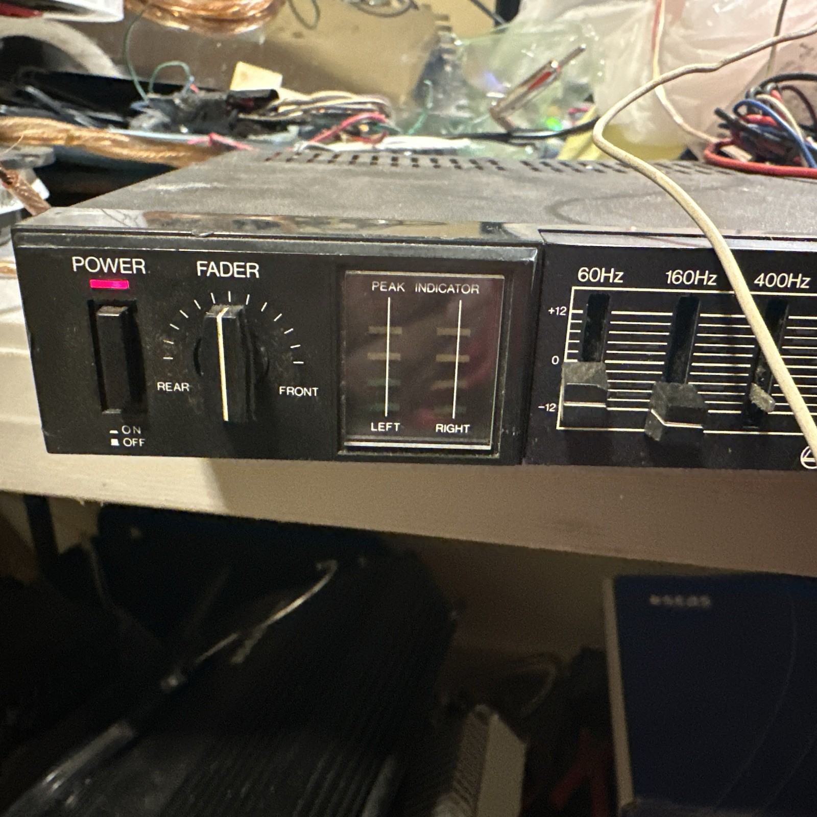 Pyramid Car Equalizer Model 1500, Untested But Power On No Audio Tested