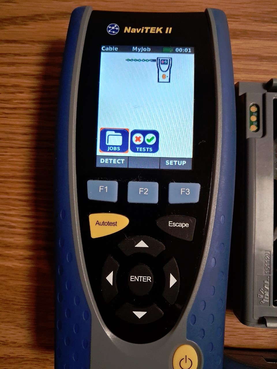 Trend Networks NaviTEK ll PLUS Network Cable Tester Wiremapping Copper/Fibre