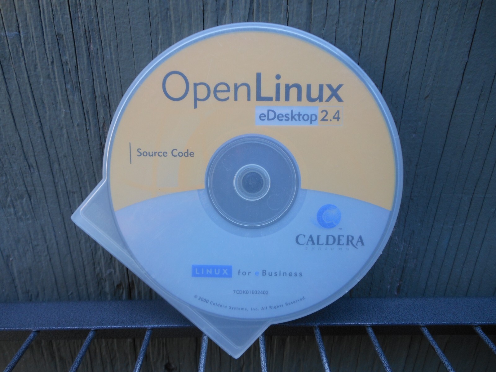 Open Linux eDesktop 2.4 Official Operating System CD-ROM Set of 3 2000 CALDERA