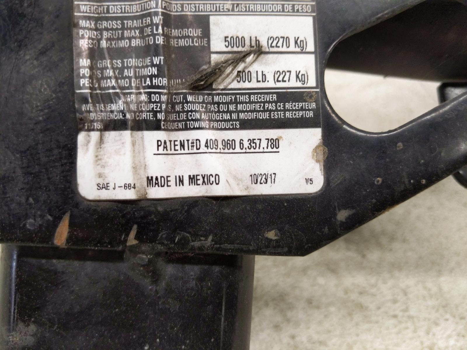 2007-2013 Acura Uhaul Mdx Tow Hitch Reciever Tow Hitch *Aftermarket