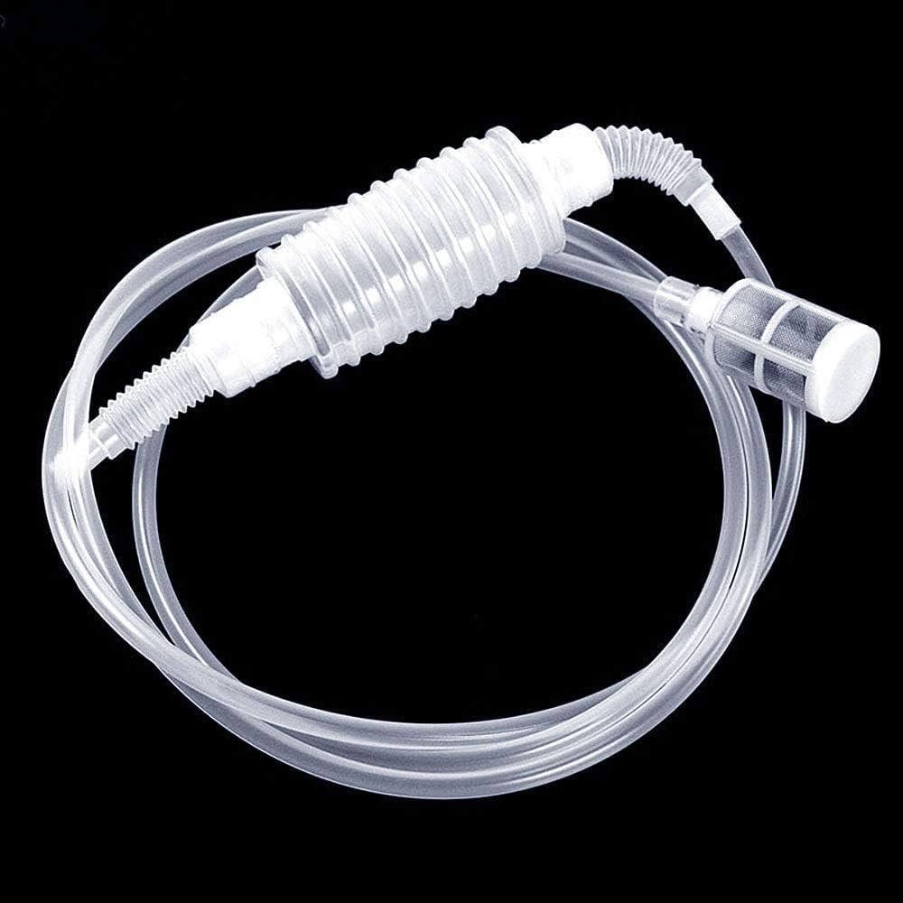Brew Syphon Tube, 2m Home Beer Siphon Filter, 78.74 Inches, Clear