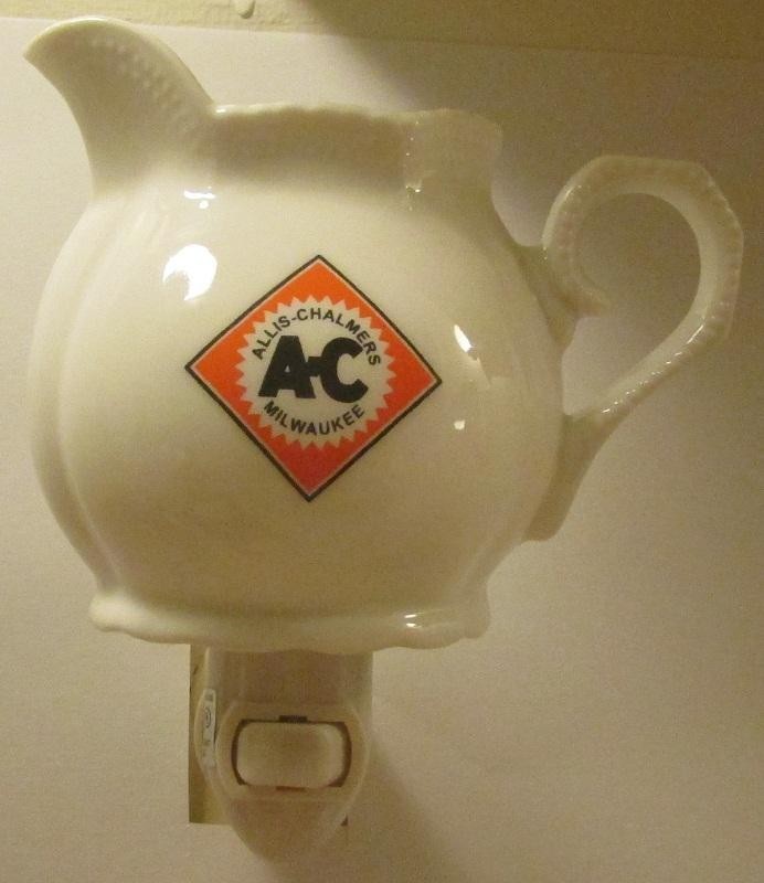 Charming Allis Chalmers Kitchen Porcelain Night Light