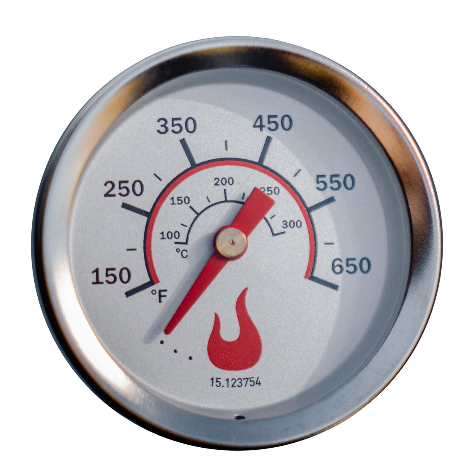 Charbroil 2 Inch Temperature Gauge 2 Inch, Stainless Steel