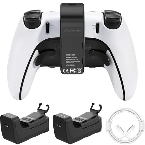 3500mAh Battery Pack for PS5 DualSense Edge Controller - Fast Charging 2 Pack