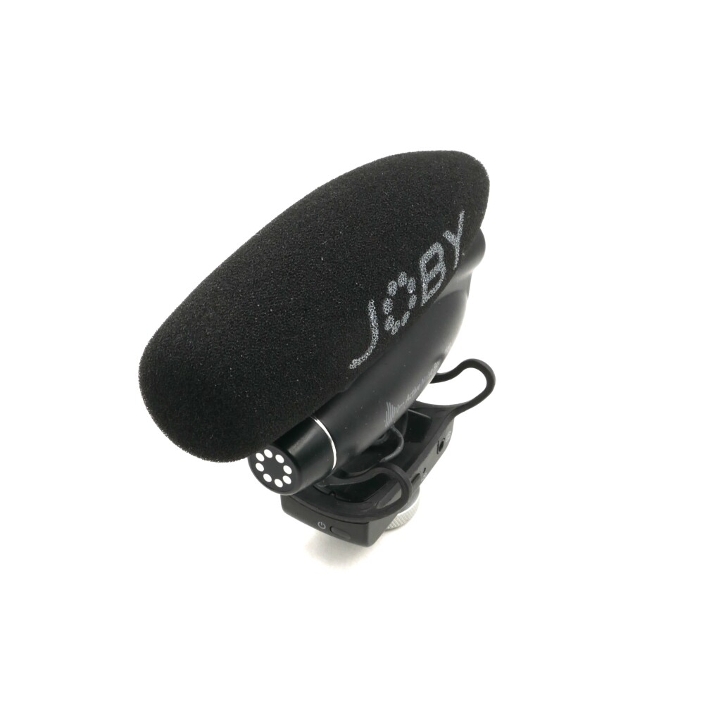 JOBY Wavo PRO Hybrid Analog/USB Camera-Mount Shotgun Microphone **OPEN BOX**