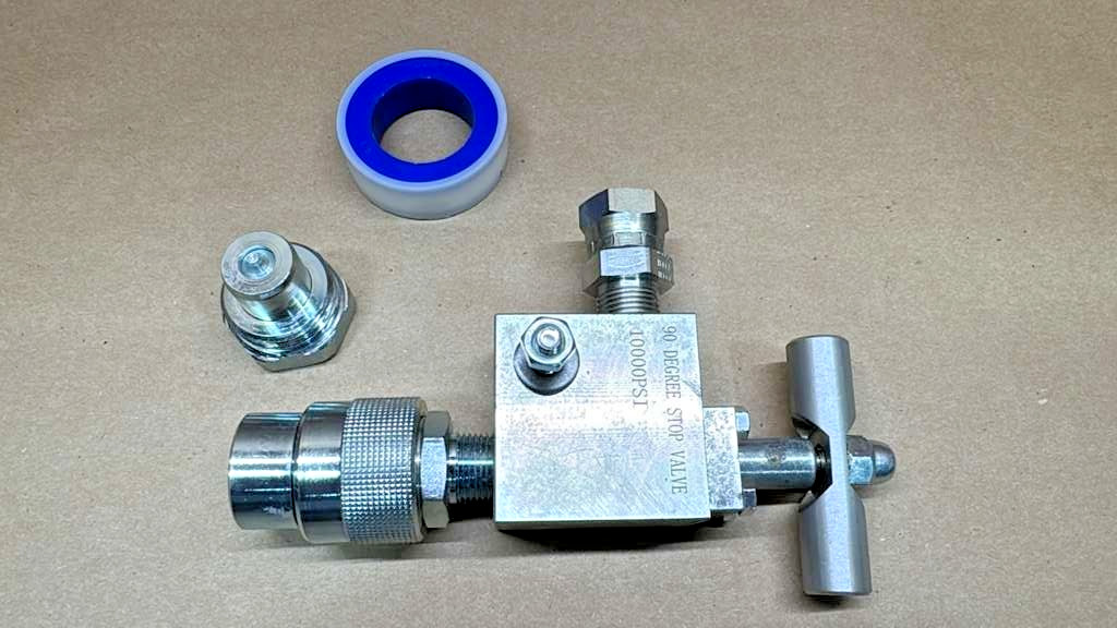 Replacement Chief Frame Machine Tower Valve 90 DEGREE W BOLT NUT FITTINGS HIGH Q