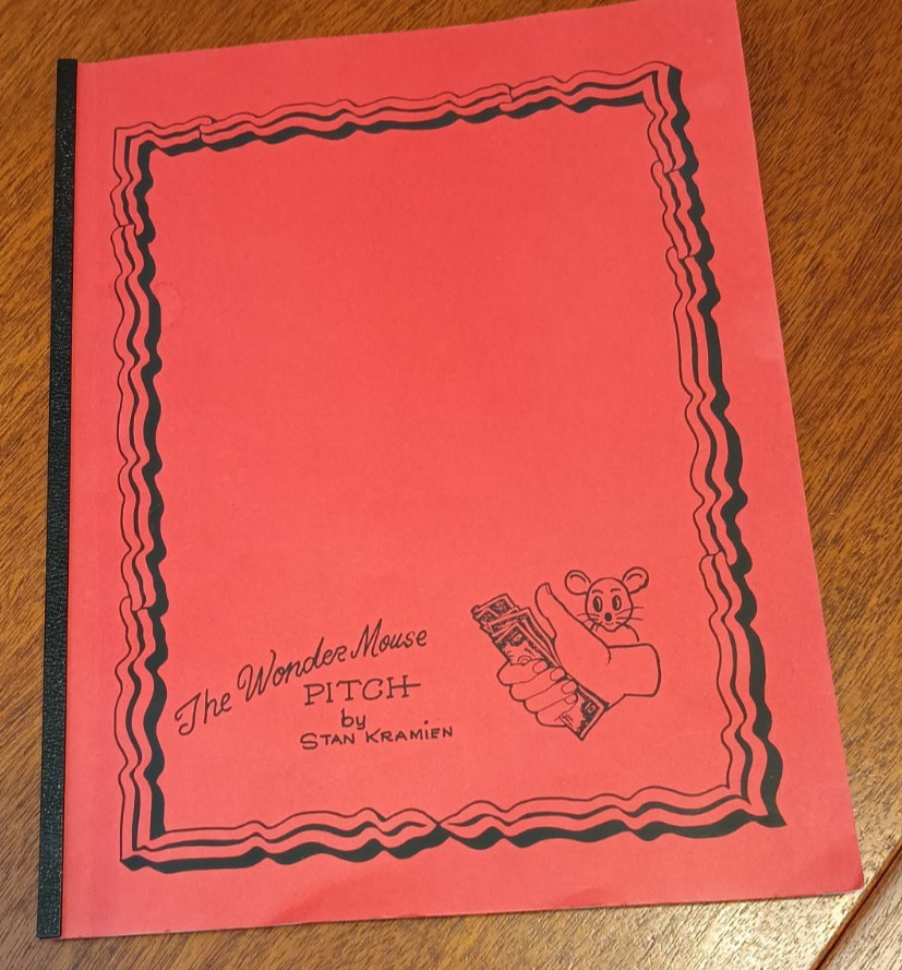 ViTG 1986 - Wonder Mouse PITCH by Stan Kramien; his "Original" Pitch & Patter