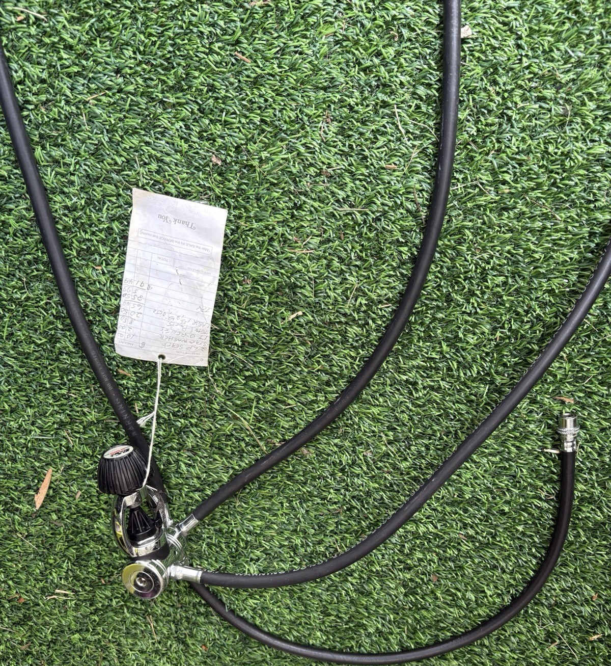 Poseidon Cyklon Scuba Regulator Set with Hoses & Console Gauges