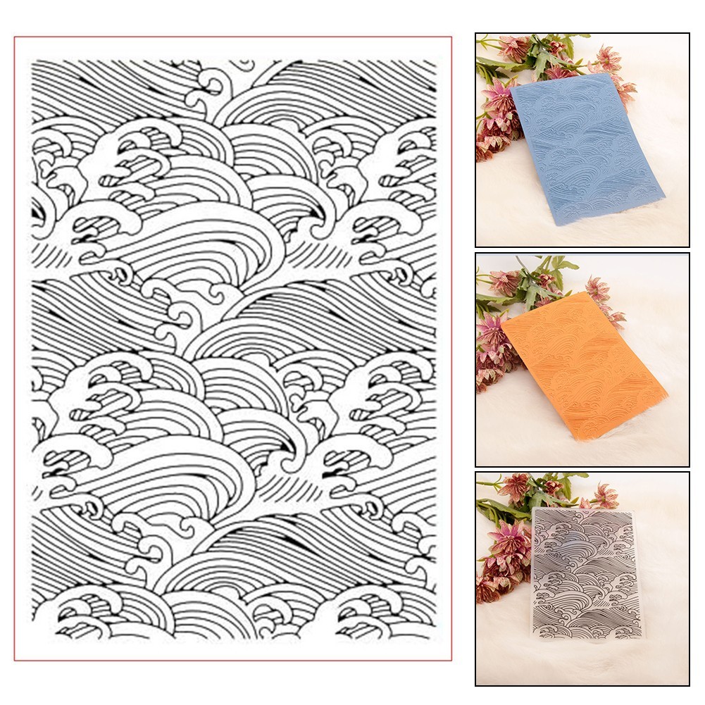 Get Creative with Plastic Embossed Folder DIY Craft Stencil for Scrapbooking