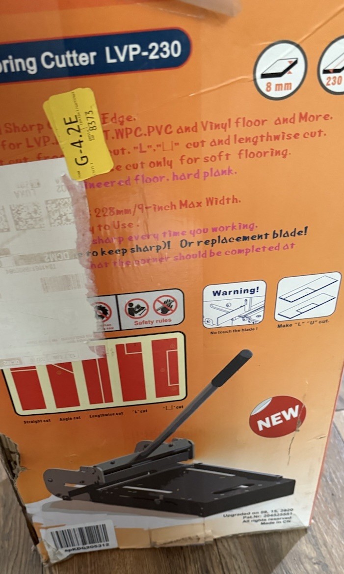 LVP-230 Vinyl Floor Cutting Tool Mantistol 9" Vinyl Cutter (🔥3daysale🎉)