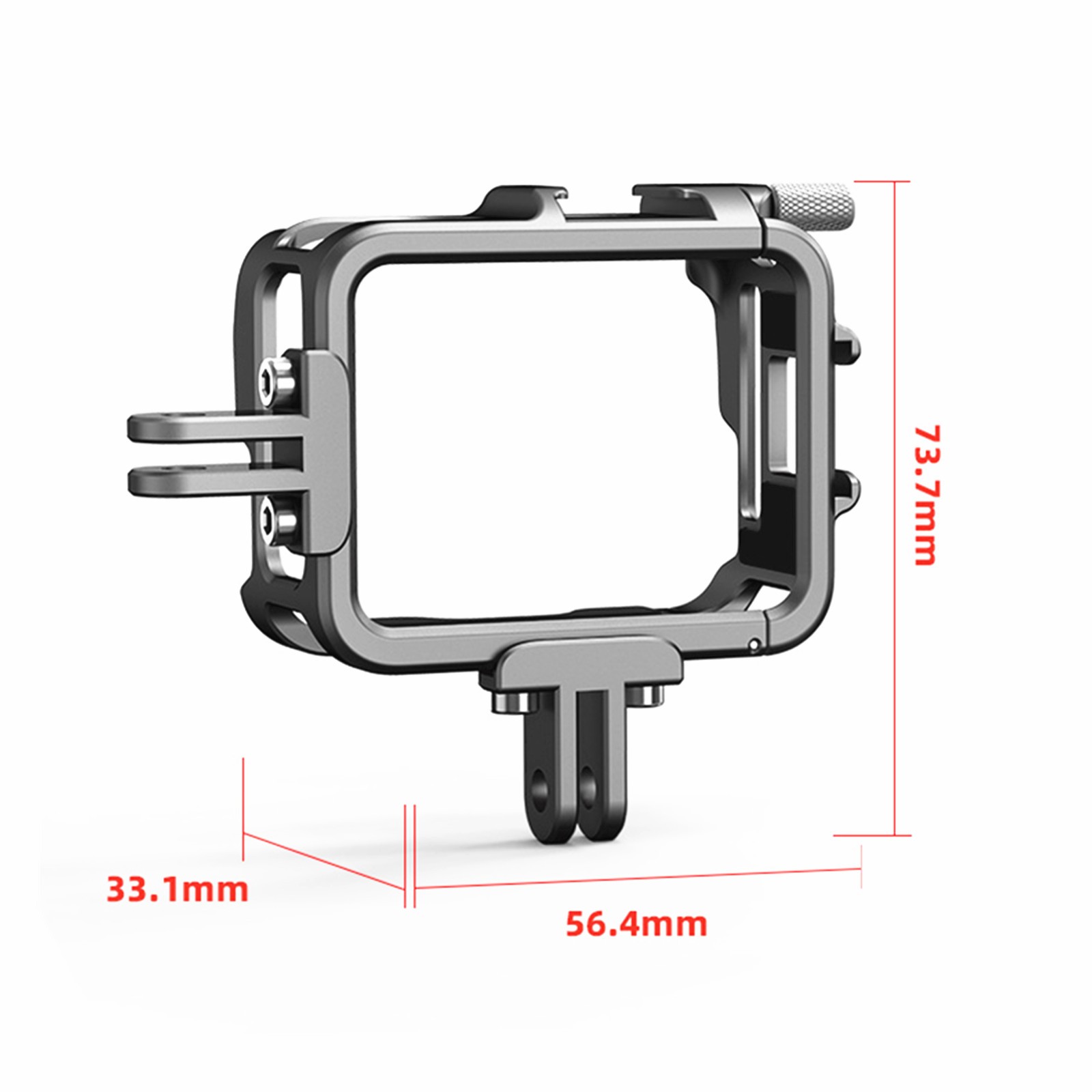 Frame Cage Extended Protective Case For Insta360 GO 3 Action Camera Accessories