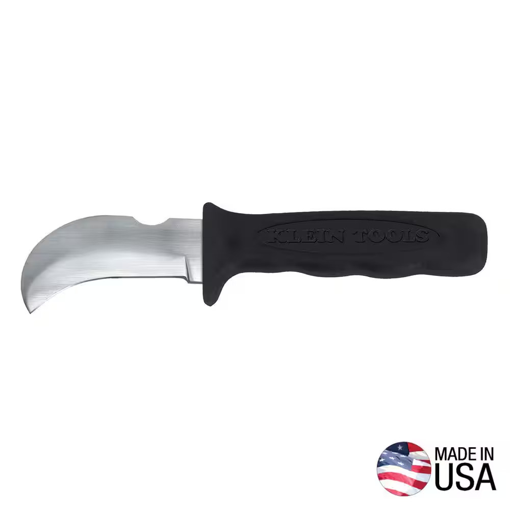 Lineman S Skinning Knife with 3 In. Hook Blade and Notch