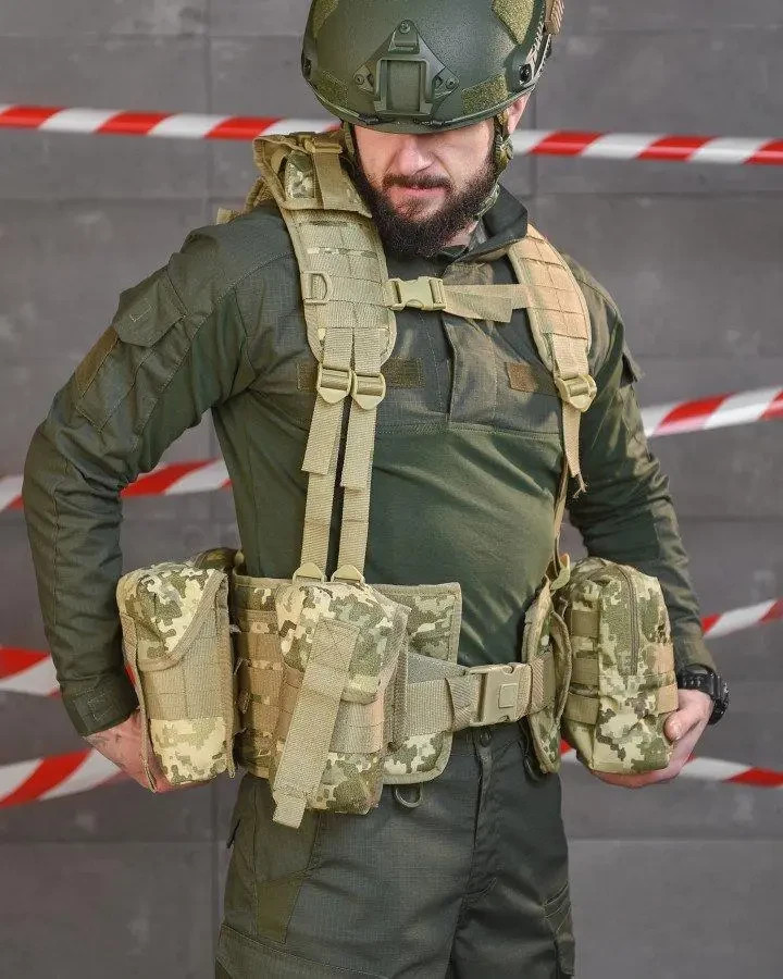 Rps pixel,rps with pouches,tactical rps belt pixel🇺🇦