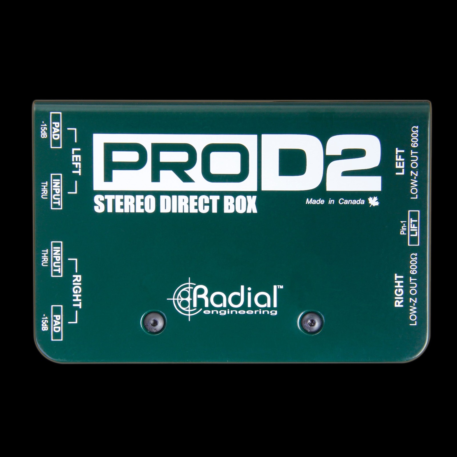 Radial Engineering ProD2 Stereo Direct Box