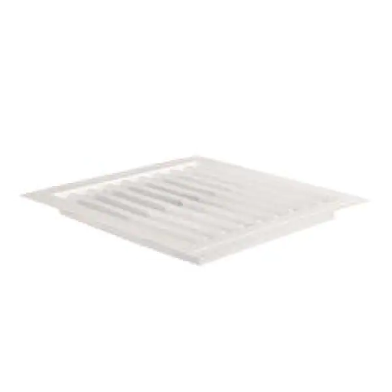 Wall Louver Static Vent Thermoformed Plastic18inx24in Sleek Design Intake Exhaus