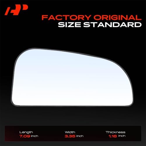 Dodge Ram 1500 2009 Left Driver Side Mirror Glass
