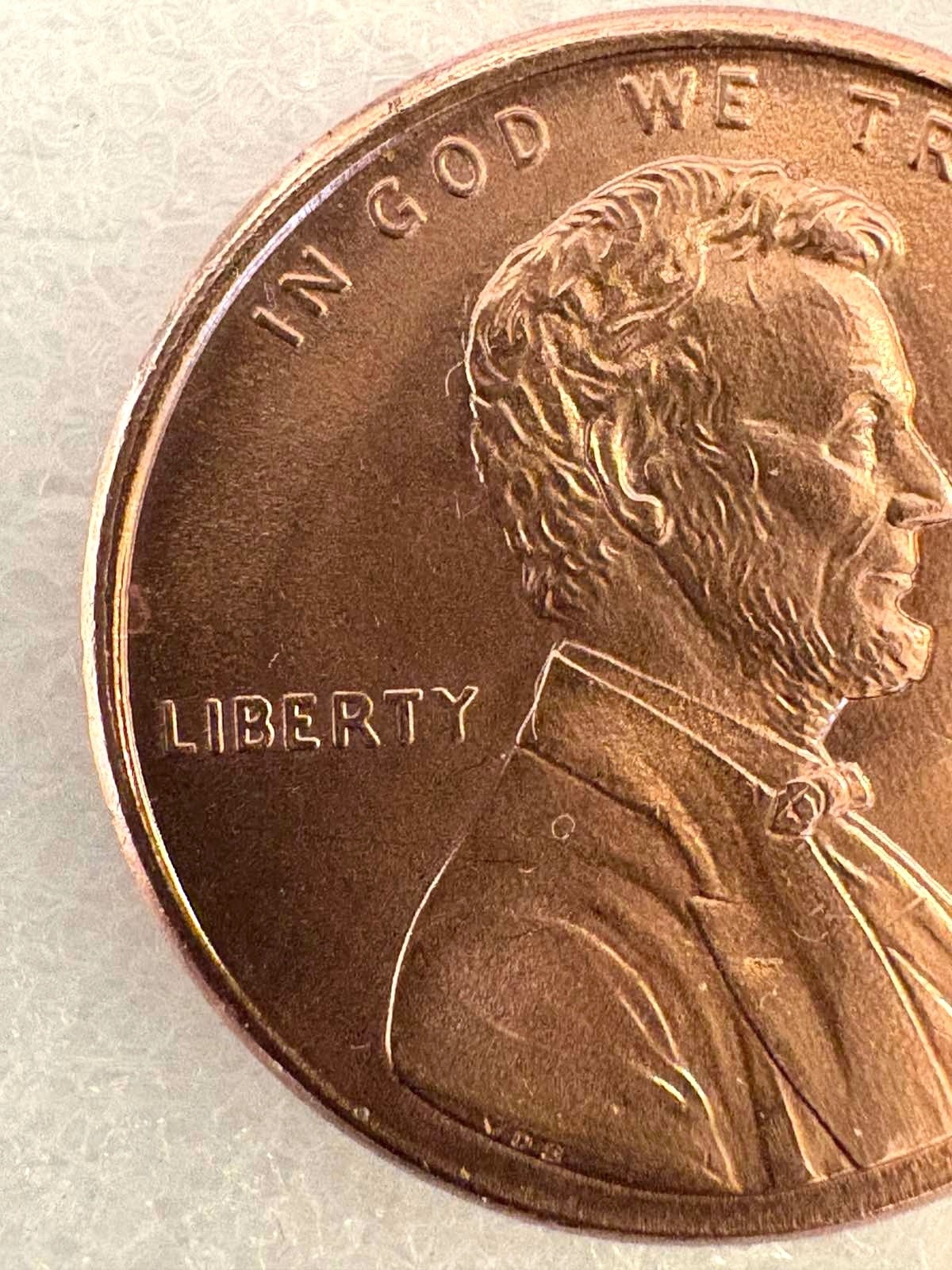 1997 U.S. penny no mint mark, Close AM, Rim Errors, off-center & More