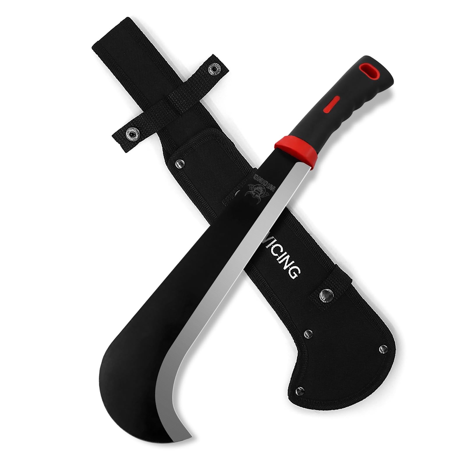 Machete, 15 Inch Gardening Machete for Outdoor and Yard Work, 3Cr13 Stainless...