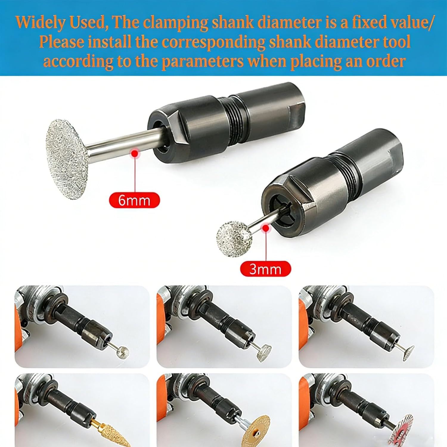 Angle Grinder Conversion Accessories Adapter Kit, Angle Grinder to Straight G...