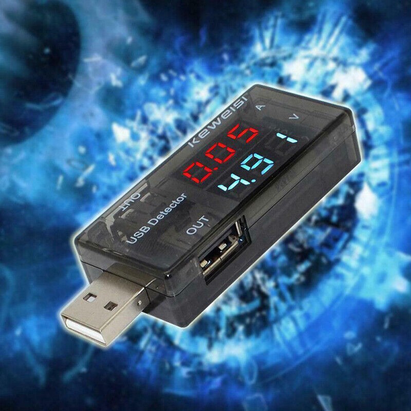 Measuring Tester USB Current Voltage Digital Testing Detector Voltmeter Ammeter