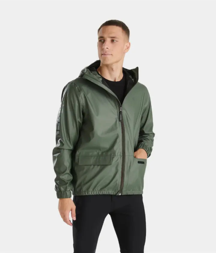Horse Pilot Men's Short Rain Tech Jacket