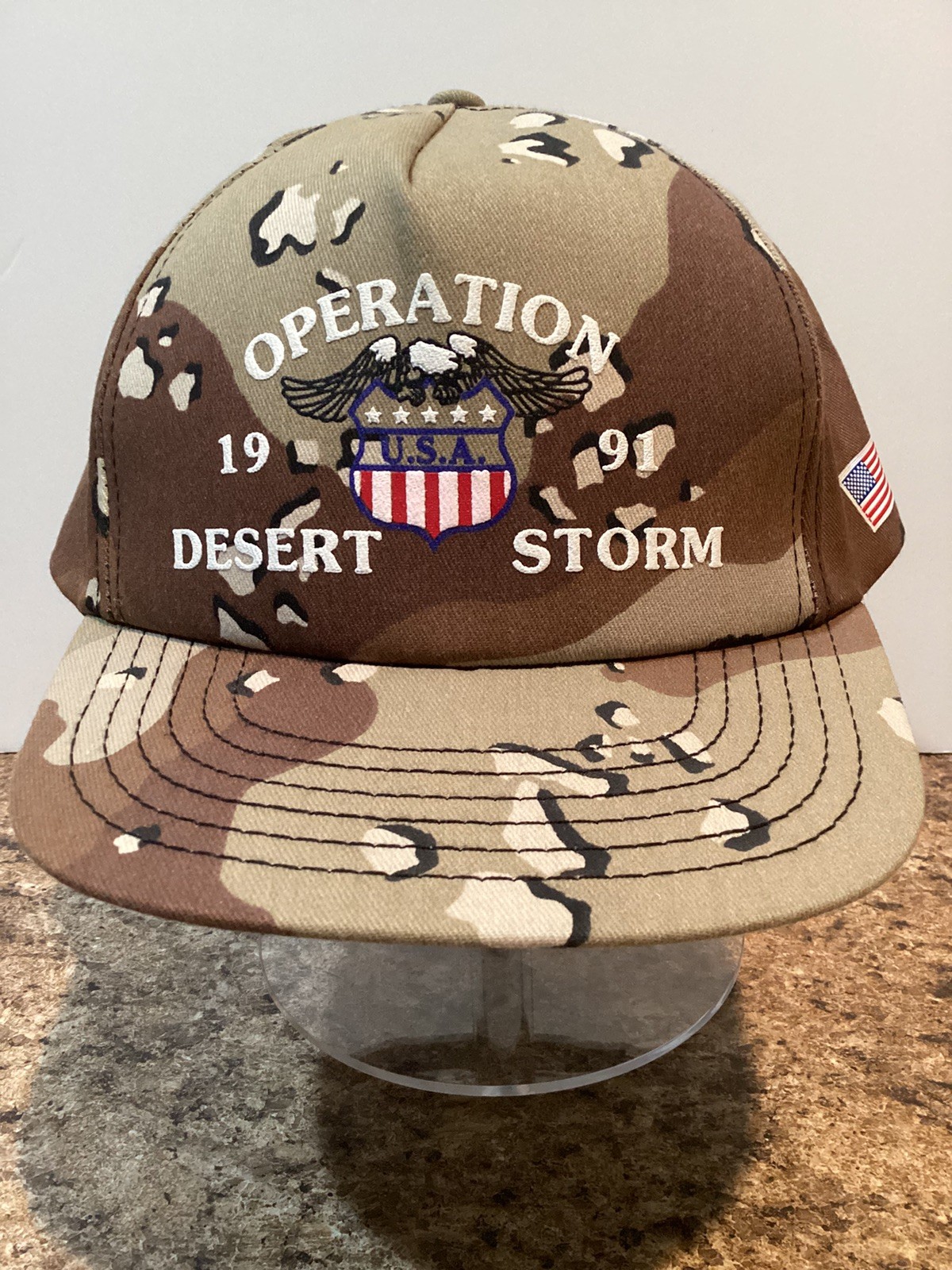 1991 Desert Storm Hat SnapBack Made In The USA/Unworn