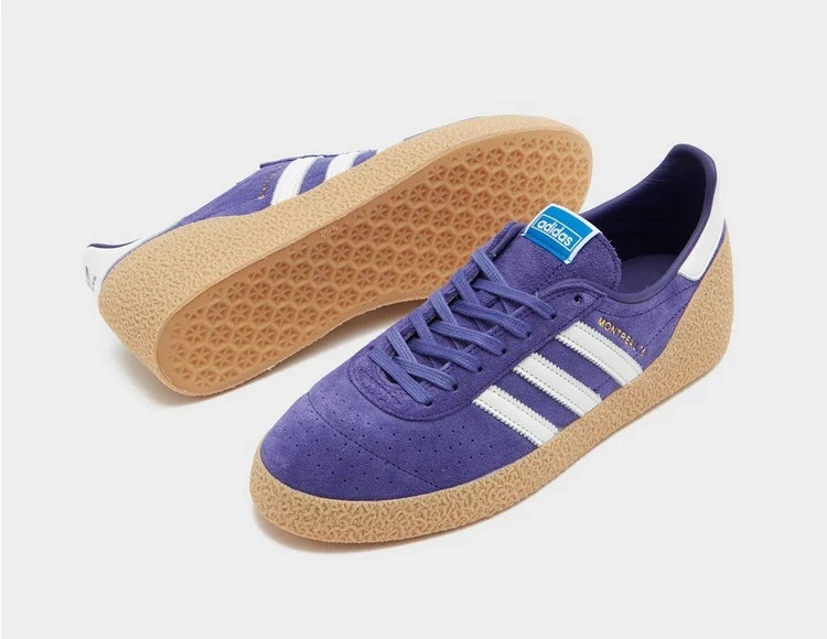 adidas Originals Montreal 76 in Purple and White All Sizes Limited Stock