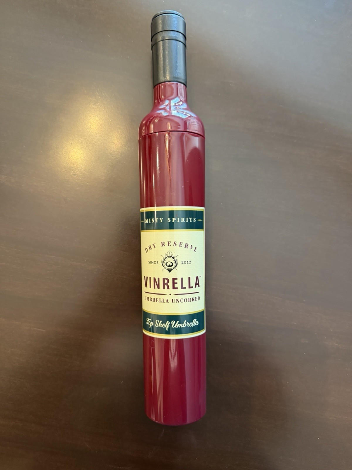 Vinrella Bottle Umbrella, Misty Spirits.Dry Reserve