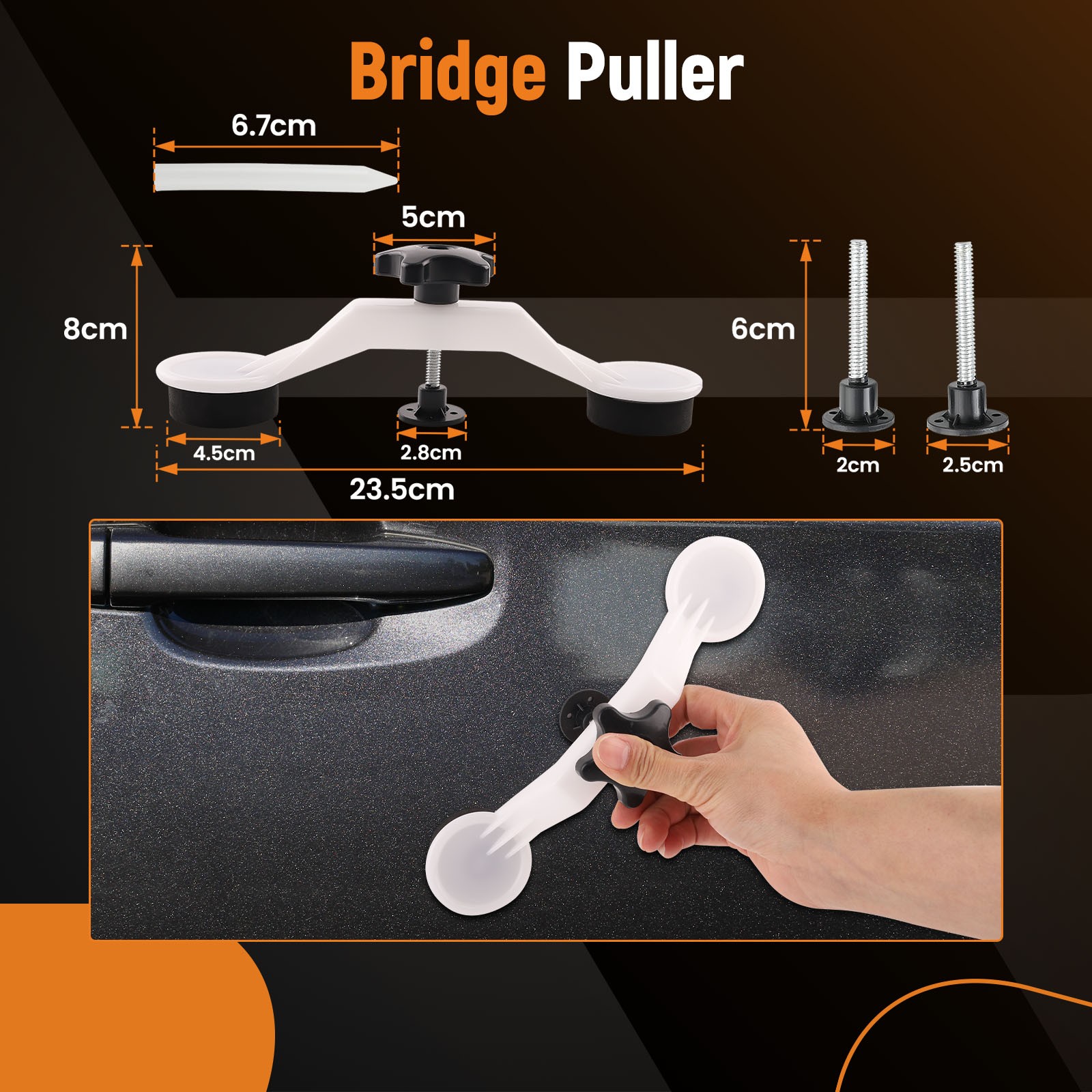 Paintless Dent Repair Tool Dent Puller Kit for Automobile Body Motorcycle