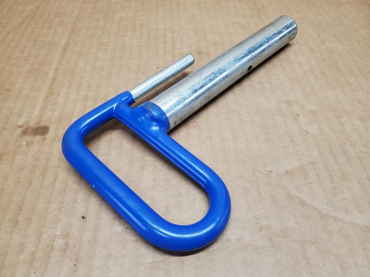 AM Meyer 11859 MD2 EZ Plus 1" Hitch Pin Blade to Mount Blue Handle snow plow