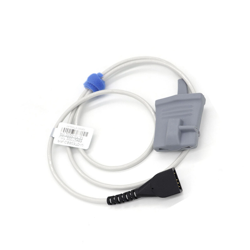 7-Pin SpO2 Sensor Adult Silicone Soft Probe Blood Oxygen Saturation Sensor