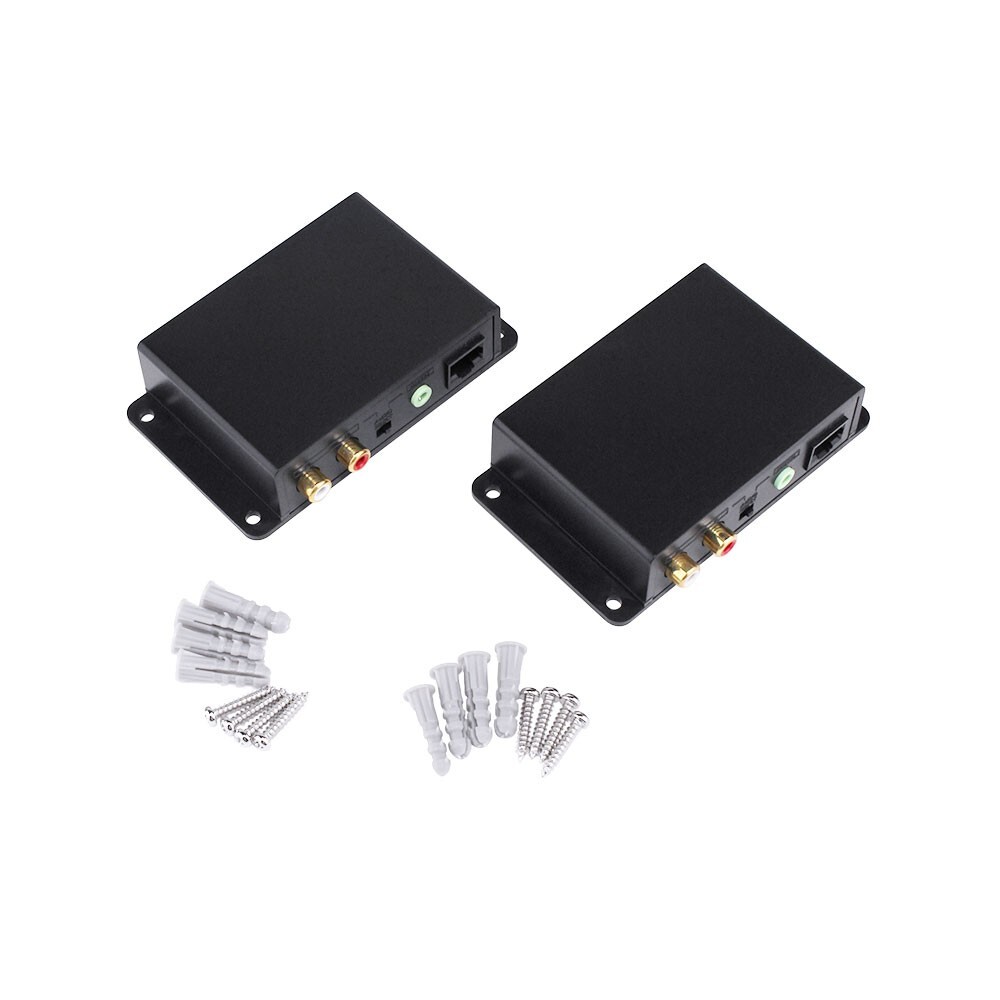 *OPEN BOX* Element-Hz™ ELE7021OB Stereo Audio over Cat5e / Cat6 Extender