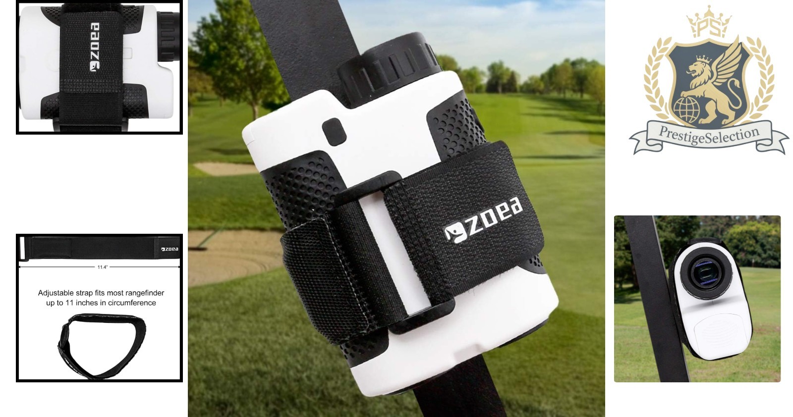 Universal Magnetic Rangefinder Mount for Golf Carts - Compatible & Adjustable