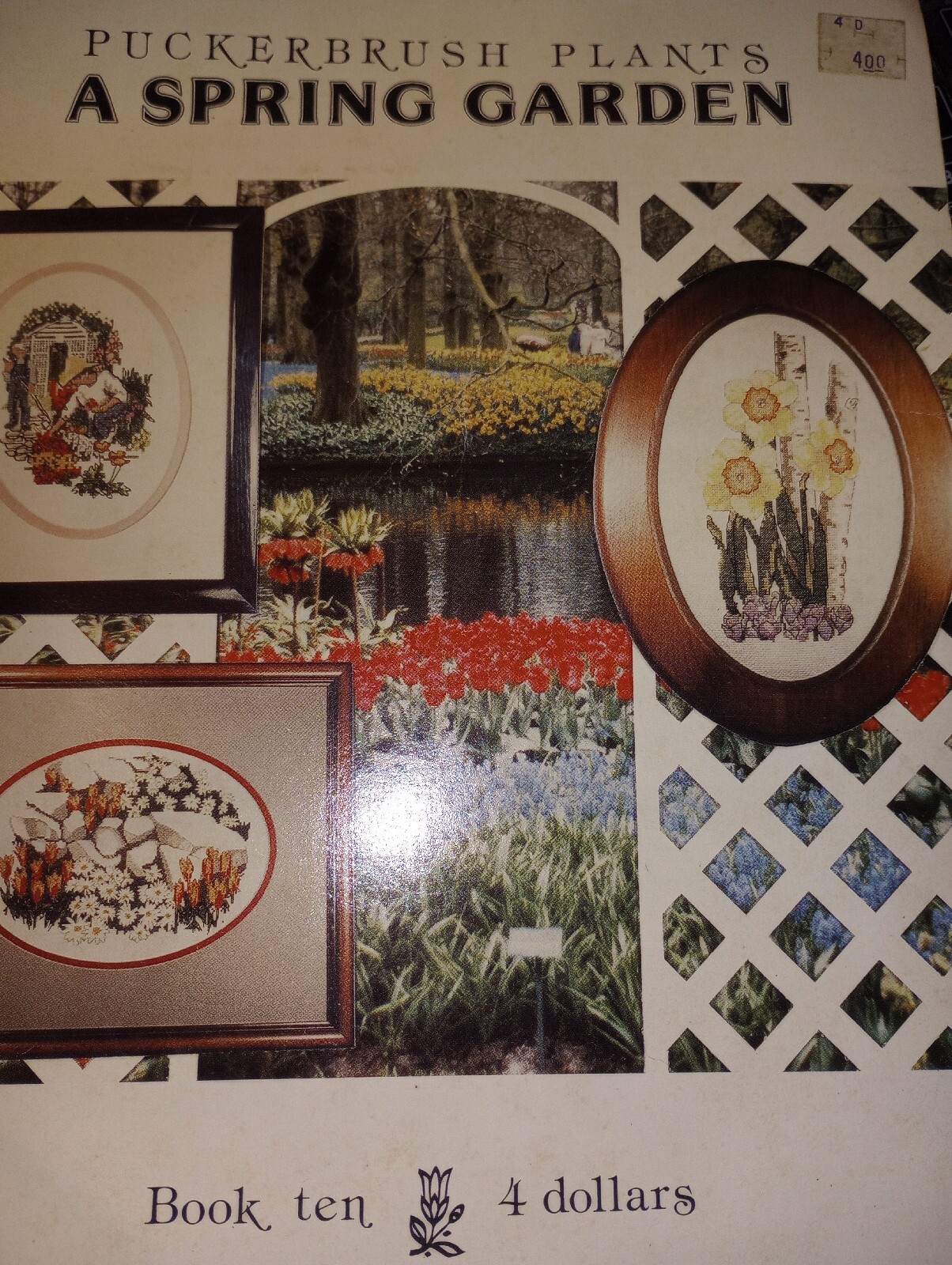Puckerbrush Plants A Spring Garden Cross Stitch Pattern K5