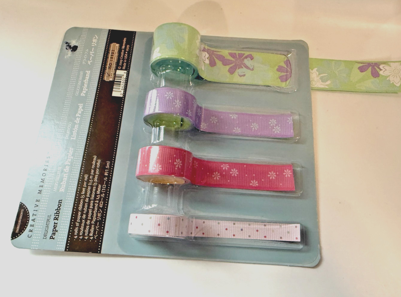 Creative Memories Paper Ribbons Delightful RETIRED