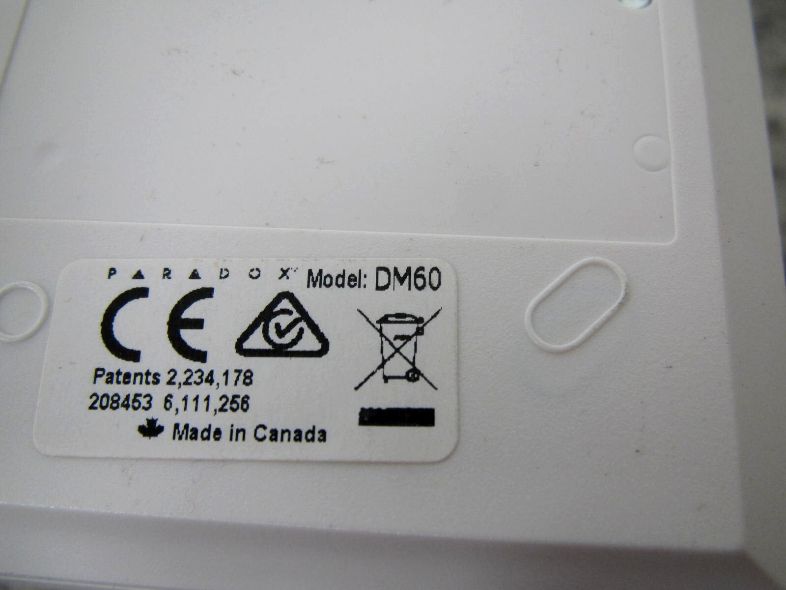 New Paradox DM60 Quad Element PIR Motion Detector / Sensor Free Shipping